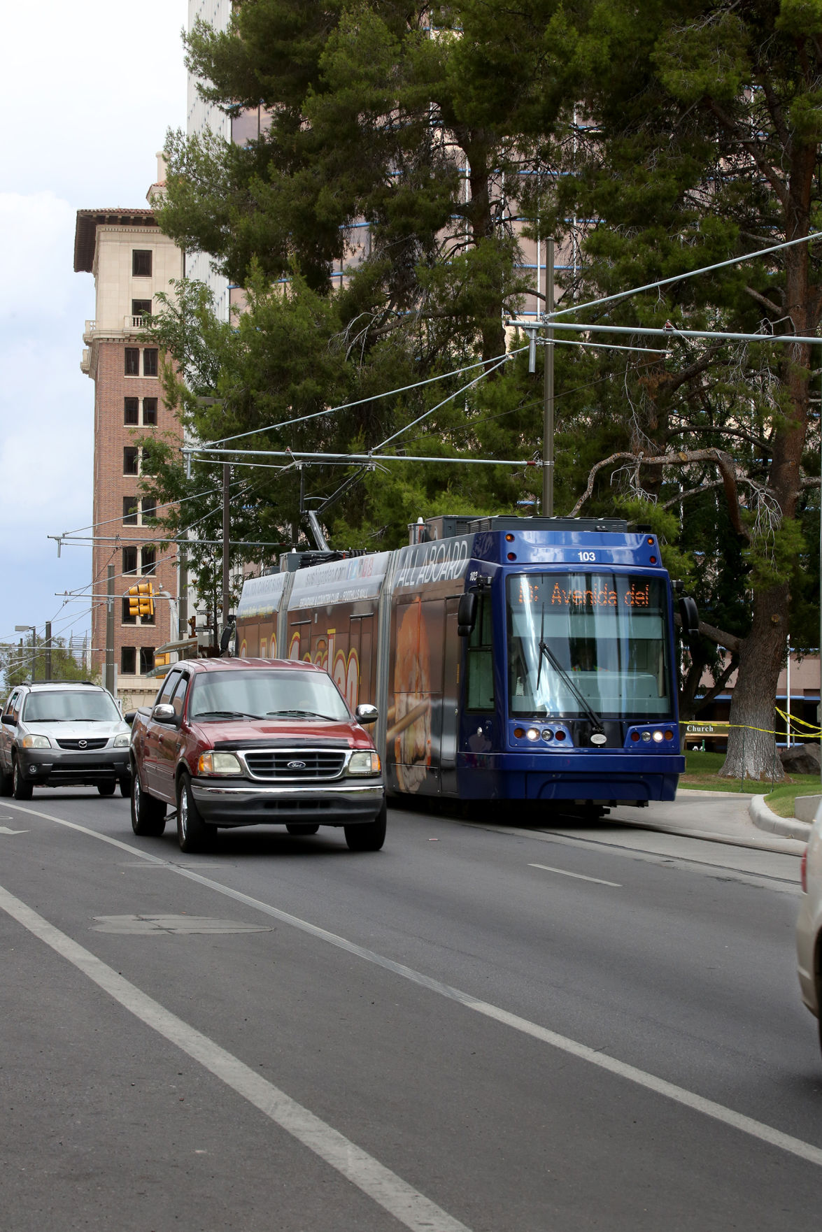 Trolley tracks